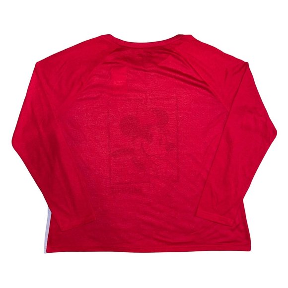 NWT Walt Disney Minnie Mouse Christmas Holiday 2 PC Pajama PJ Set Women's XS - Picture 5 of 7